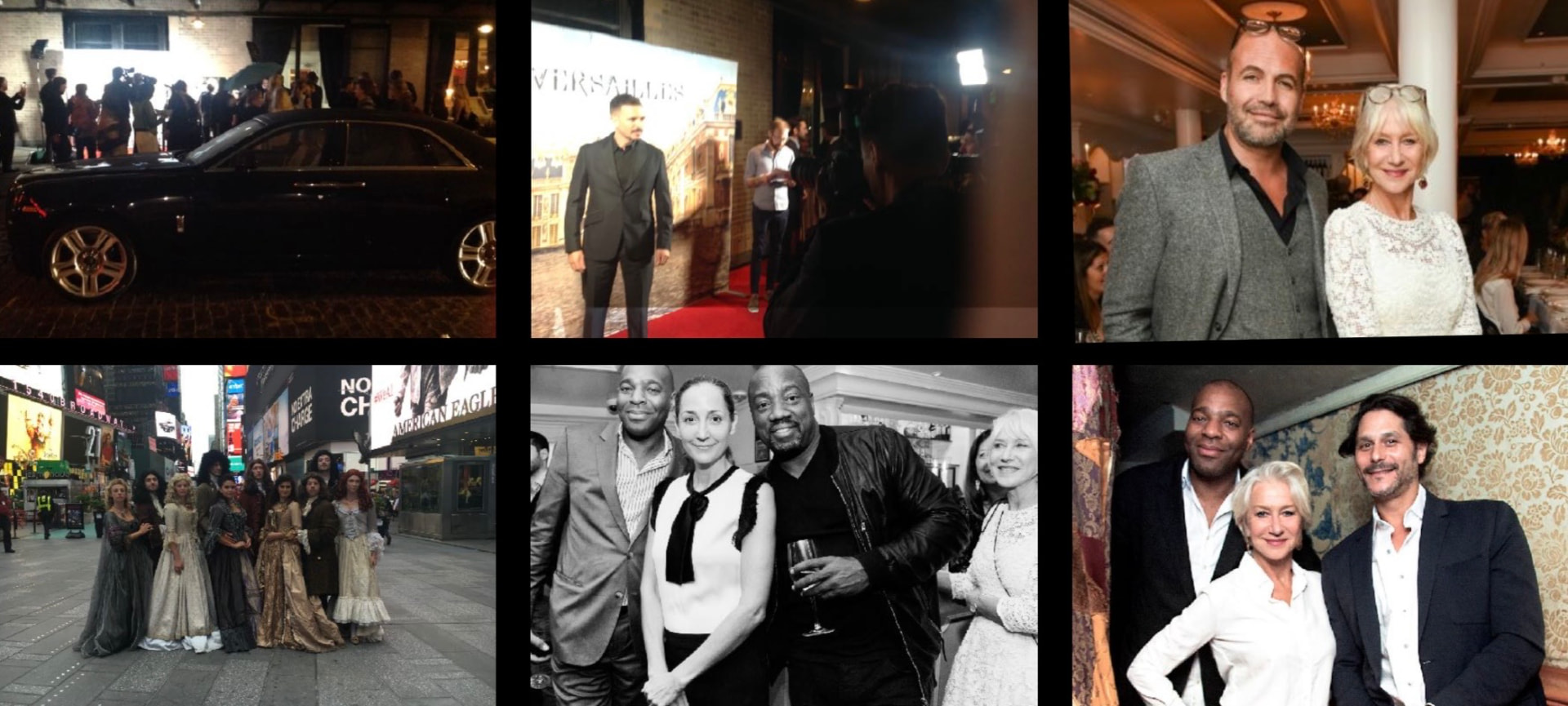 Versailles series premiere, red carpet, costume and the after-party in London