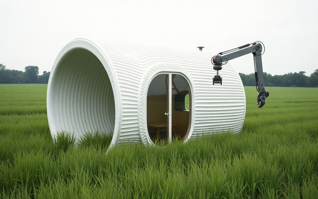 3D-printed guest pod