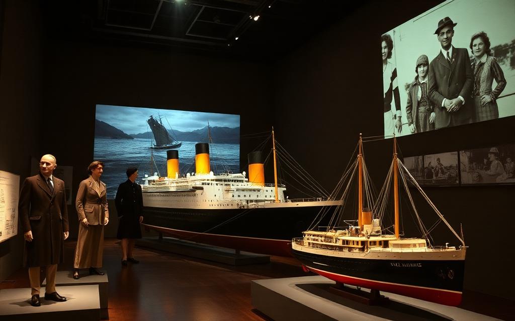 Ocean liner exhibition