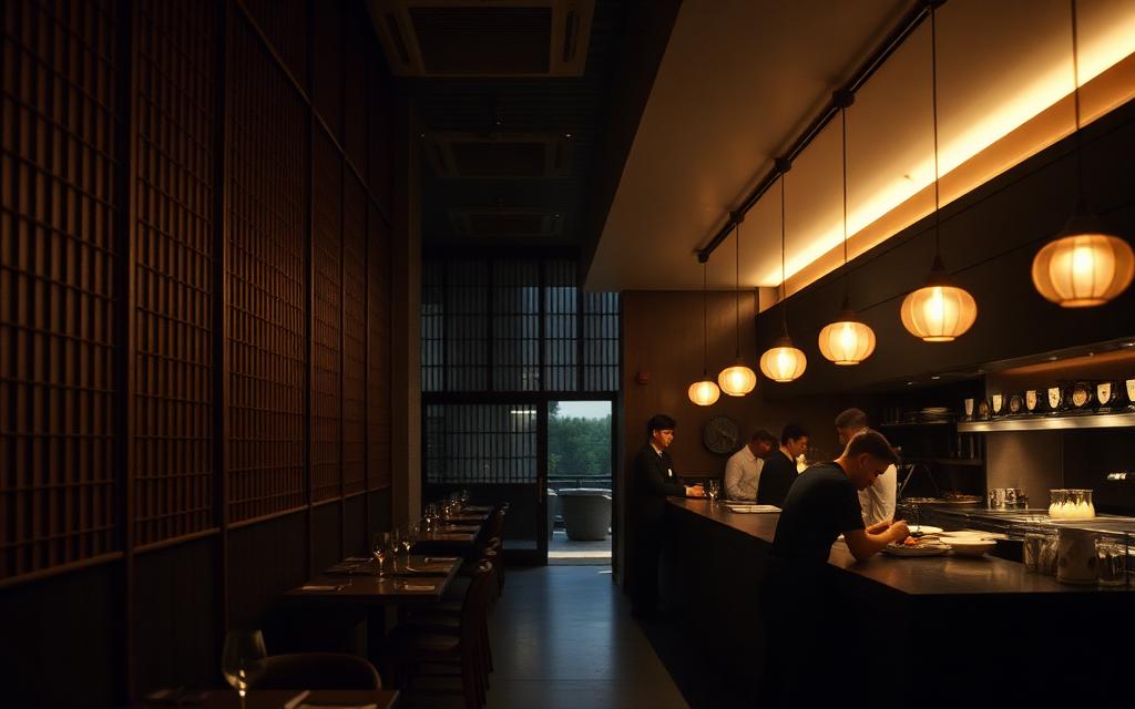 Restaurant interior, London